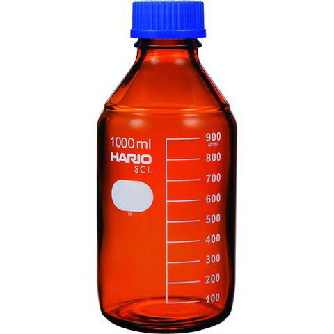 HARIO 耐熱ネジ口瓶(茶) 1,000ml NBB1LSCI(代引不可)【送料無料】