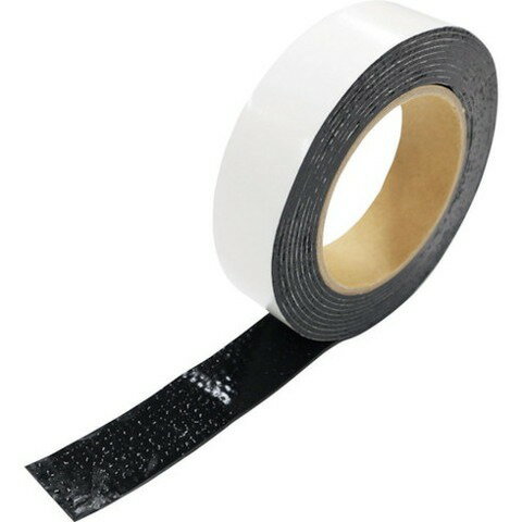 【商品詳細】●ポリエチレン基材の両面にブチルゴム系の粘着材を塗布しており、耐久性・耐水性・気密性に優れています。●VOC対策品です。●防振ゴムや人工芝の固定用。●コンクリートジョイント部の防水用。●色：ブラック●幅(mm)：30●長さ(m)：5●厚さ(mm)：2.0●粘着力：86.5N/25mm（1面）、87.5N/25mm（2面）●引張強度：146.25N/25mm材質／仕上●基材:ポリエチレン●粘着剤:ブチルゴム系JANコード 4953871219117【代引きについて】こちらの商品は、代引きでの出荷は受け付けておりません。【送料について】北海道、沖縄、離島は送料を頂きます。