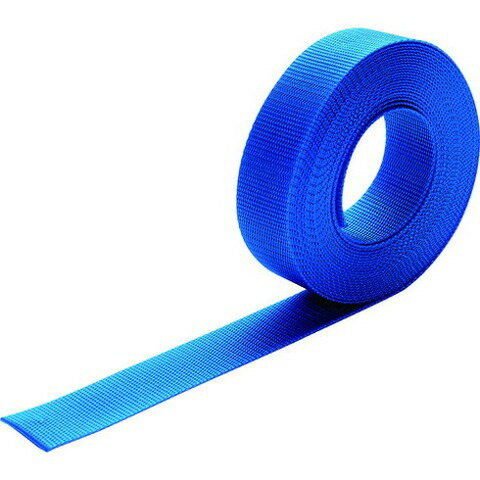 TRUSCO トラスコ ナイロン平ベル 1.6t×38mm×5m 青 TNB385B(代引不可)