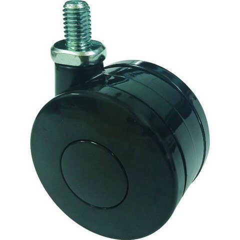 TRUSCO トラスコ ネジ込ミ双輪キャスター ナイロン車輪 自在 Φ60 M10 TDN60M10(代引不可)