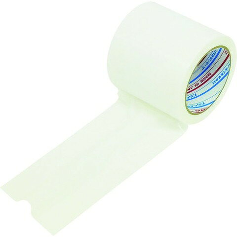 【商品詳細】●中央部50mmに粘着剤がついていないため、コード類に粘着剤がつきにくいです。●テープ貼り付け後もコード位置の微調整が可能です。●手で簡単に切れ、のり残りが少ないです。●配線コードの仮固定に。●色：ホワイト●幅(mm)：100●長さ(m)：20●厚さ(mm)：0.17●粘着力(N/10mm)：2.4●引張強度(N/10mm)：60●粘着力：3.2N/10mm●引張強度：60N/10mm●手で切断可能材質／仕上●基材：ポリエチレンクロス●粘着剤：アクリル系注意●商品の特性上、両端部（粘着剤あり部分）が±5mm程度ズレる場合があります。●電気絶縁用には使用しないでください。●糊残りや変色を起こすことがありますので、テープの粘着部分を塩ビ製品、白木などに直接貼らないでください。●商品の特性上、両端部（粘着剤あり部分）が±5mm程度ズレる場合があります。JANコード 4967529553614【代引きについて】こちらの商品は、代引きでの出荷は受け付けておりません。【送料について】北海道、沖縄、離島は送料を頂きます。