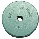 TRUSCO トラスコ ネジ用リングゲージ 止マリ 6g M14×2.0 TRNGO6GM14X2.0(代引不可)【送料無料】