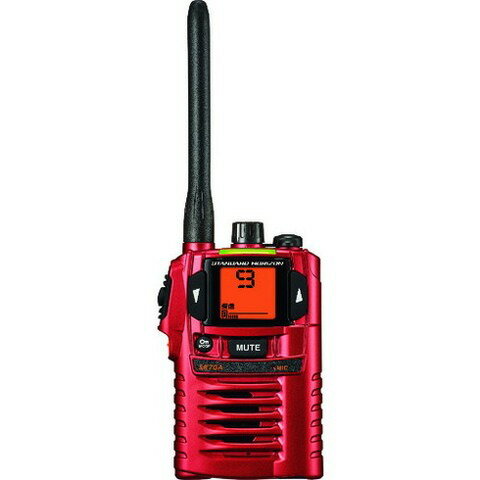 八重洲無線 特定小電力トランシーバー レッド SR70AR(代引不可)【送料無料】