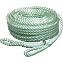 マツウラ 電動ウインチ用ナイロンロープ(3打チ) 12mmΦ×200m 両端アイ加工 NR3STRAND12200(代引不可)【送料無料】(3)