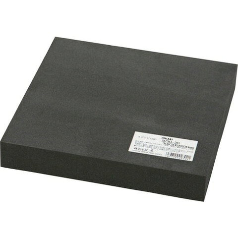 House Building Materials - 光 ポリエチレンスポンジ 200×200×30mm 黒 SR3020(代引不可)