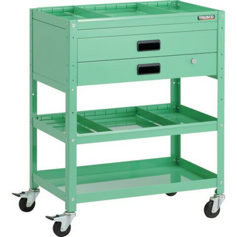 TRUSCO �ȥ饹�� ��ӥåȥ若�� 700X450XH880 3�� 2�ʰ����� ������2���� �ϥ�ɥ��� ������� YG�� RBW973S2XHYG(����Բ�)������̵����