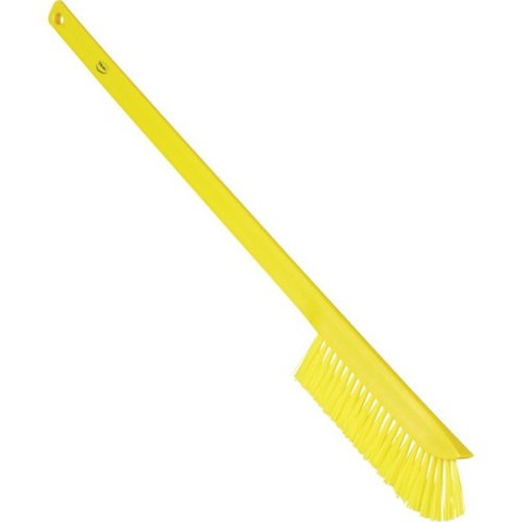 【商品詳細】●ソフトタイプの毛で掃き掃除、先端のハードタイプの毛で隅の汚れにアプローチできます。●先端にはスクレーパー機能付きで、頑固な汚れも落としやすいです。●軽量でスリム、握りやすくて長いハンドル形状をしており、今まで届かなかった場所も...