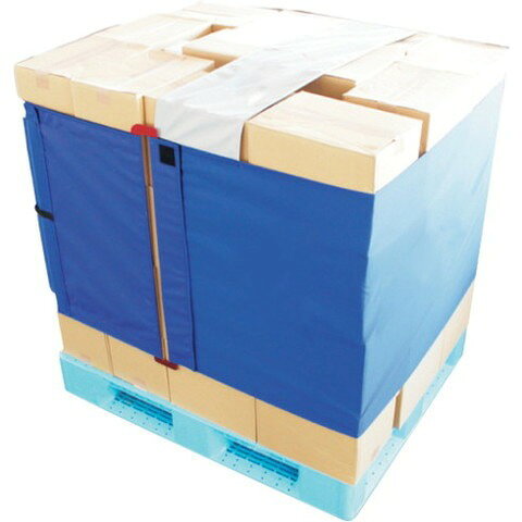 【商品詳細】●トップブリッジを用いることにより1人でおよそ30秒の高速装着を可能にした次世代の荷崩れ防止ベルトです。●荷物の固定に要する時間が短縮され、着脱、収納の手間も少なく簡潔になります。●ベルト幅が700mmに拡大されたことで、荷物が高く積み上げられたパレットにも安心してご利用いただけます。●パレット輸送時の荷崩れ防止に。●幅(mm)：700●長さ(m)：4.3●対象パレット(mm)：900×900、900×1100材質／仕上●生地：ポリエステル●フラットバックル：アルミJANコード 4589786052077【代引きについて】こちらの商品は、代引きでの出荷は受け付けておりません。【送料について】北海道、沖縄、離島は送料を頂きます。