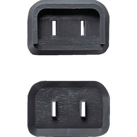 TRUSCO トラスコ プラグ安全カバー2Pスイングプラグ用 50P入 ブラック PL2LCAP50PBK(代引不可)【送料無料】