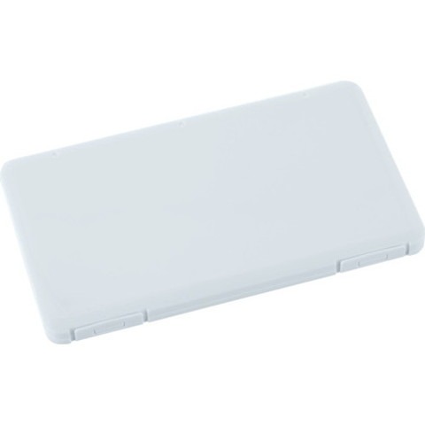 TRUSCO トラスコ 携帯用樹脂製マスクケース 190X110X12mm ホワイト MSCW(代引不可)