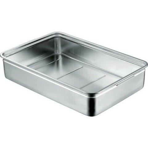 スギコ SUGICO 18-8 サニタリー番重バット(取ッ手一体型) 特大9cm SNBL9(代引不可)【送料無料】