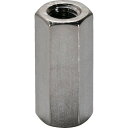 TRUSCO トラスコ 高ナット(長ナット) スチール ユニクロ M8×25 18個入 B1300825(代引不可)