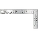 TRUSCO トラスコ 曲尺厚手広巾 15cm TKTW15(代引不可)