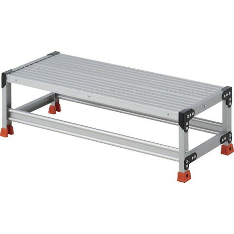 TRUSCO トラスコ 作業用踏台 1段 高サ0.3m 天板1000×400 TSF1103 組立品 組立設置...
