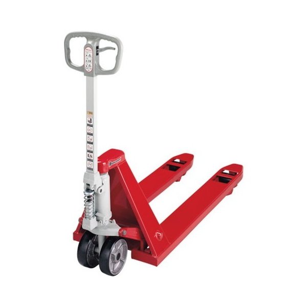 ビシャモン ハンドパレットトラック(低床式) 均等荷重1500kg フォーク長さ1220mm B...