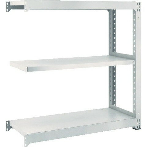 TRUSCO トラスコ M5型中量棚 1500X471XH1200 3段 連結 ネオグレー M54553B 組立品 組立設置不可(代引不可)【送料無料】