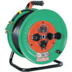 日動 防雨防塵型電工ドラム100V 30m アース付 過負荷漏電保護兼用型 2PNCT3.5×3 NW...