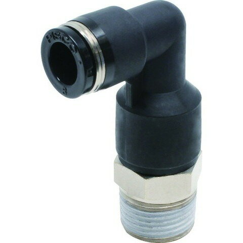 ピスコ チューブフィッティング ロングエルボチューブ8ネジR3/8 PLL803(代引不可)