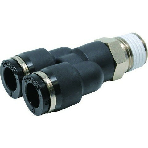 ピスコ チューブフィッティング ブランチワイチューブ8ネジR1/4 PX802(代引不可)