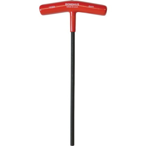 ボンダス 全長229mm 六角T-ハンドル 6mm 9HT6MM(代引不可)