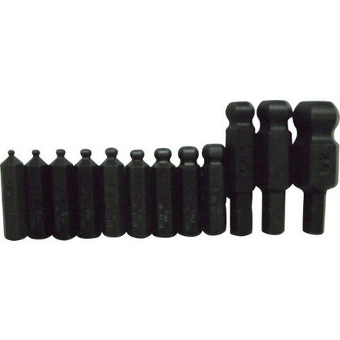 ボンダス ボールポイント・ビット セット9本組(2-12mm) BIX9M(代引不可)【送料無料】