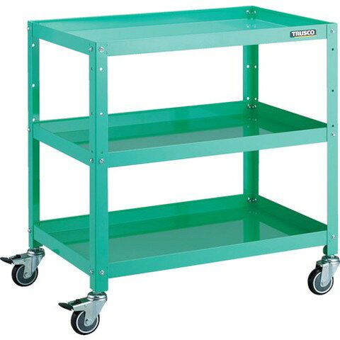 Rakuten - TRUSCO トラスコ ラビットワゴン 700X450 ウレタン車輪 YG色 RBW773UYG(代引不可)【送料無料】