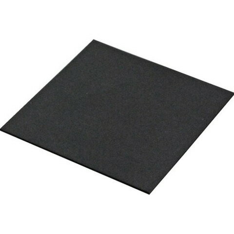 光 シリコンスポンジ テープ付 75mm角×1.5mm 黒 2枚入 GC751T(代引不可)