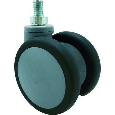 SAMSONG デザイン双輪キャスター「Kelly」 ネジ 自在 75mm KELLYT75(代引不可)