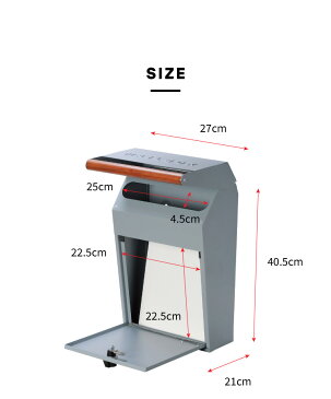 セトクラフト ポスト 壁掛け 北欧 ガルバリウム モダン 置き型 可能 SI-3942 4色 アンティーク スタンドポスト おしゃれ 郵便受け 壁掛けポスト 壁付け ウォールポスト 屋外用 A4 A4サイズ対応 防食 スチール 新聞受け【送料無料】