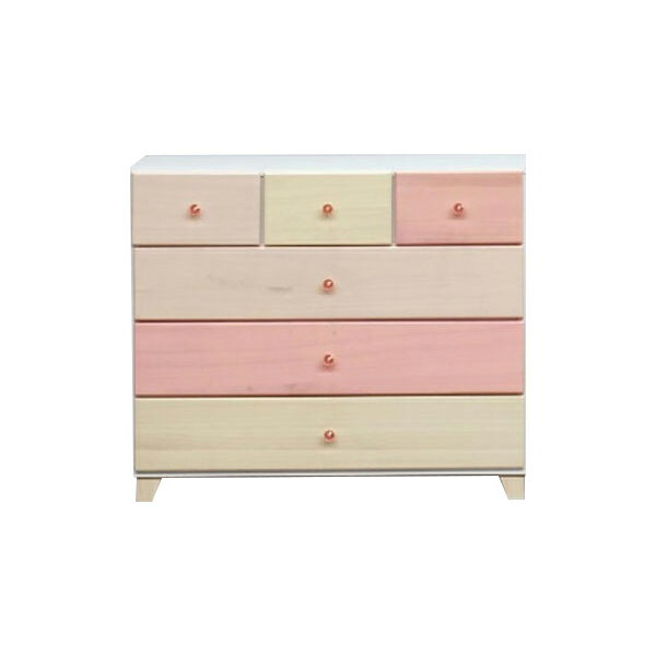 For Living - チェスト 幅90cm 高さ76cm 【国産 大川家具 完成品】 無垢材 収納 タンス 桐材 日本製 木製 衣類 (代引不可)【送料無料】