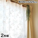 ビニールカーテン 断熱 100×225cm 防寒カーテン レースリーフ柄 冷気を防ぐ 暖房 冷房 断熱 窓 冷気遮断 冷暖房効率UP 省エネ 抗菌 防カビ UVカット 断熱カーテンライナー採光 遮光(代引不可)【送料無料】