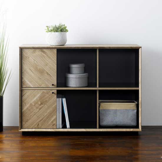 矢張り キャビネット 2段 3列 3×2 大容量 木製 幅115 アンティーク 棚 取っ手付き 収納 おしゃれ 北欧 ..