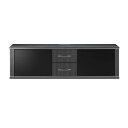 テレビ台 幅130cm 高さ39cm 強化ガラス モダン テレビボード TVボード 収納 収納ボード シンプル(代引不可)【送料無料】(3)