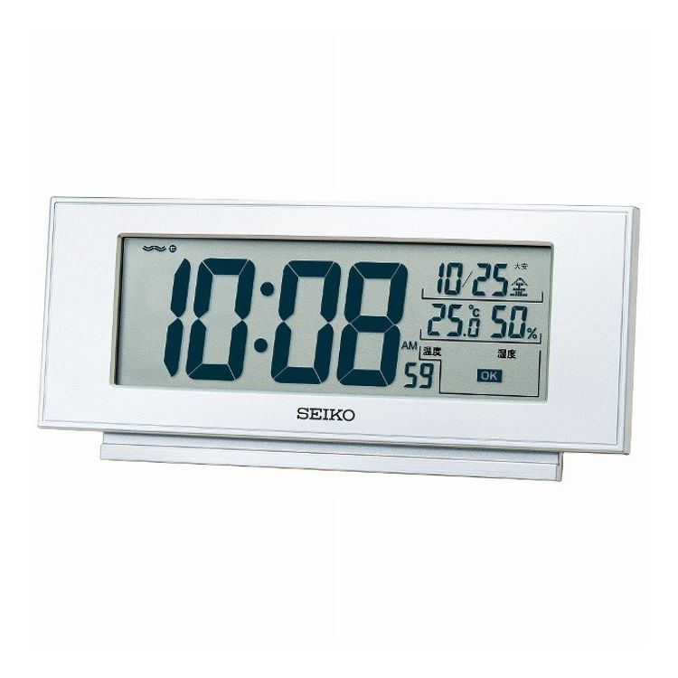 セイコークロック 電波目覚まし時計 セイコー SQ794S 時計【送料無料】