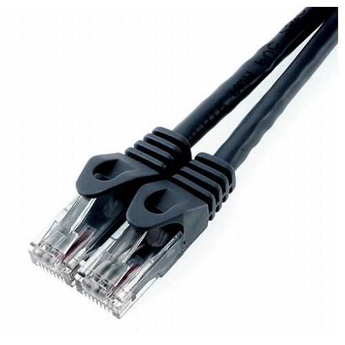 【10個セット】ホーリック LANケーブル UTP カテゴリー6A 1m ブラック LC10-578RBX10(代引不可)【送料無料】