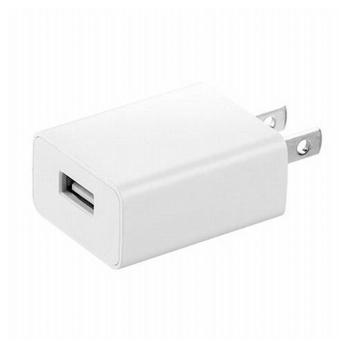 サンワサプライ USB充電器 1A・ホワイト ACA-IP86W(代引不可)