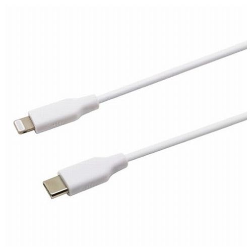 【5個セット】wantobe USB Type-C to Lightning ケーブル 1.0m W WCLC100WX5(代引不可)【送料無料】