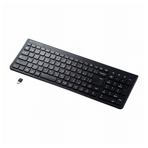 サンワサプライ ワイヤレススリムキーボード SKB-WL31CBK(代引不可)【送料無料】 サンワサプライ ワイヤレススリムキーボード SKB-WL31CBK(代引不可)【送料無料】