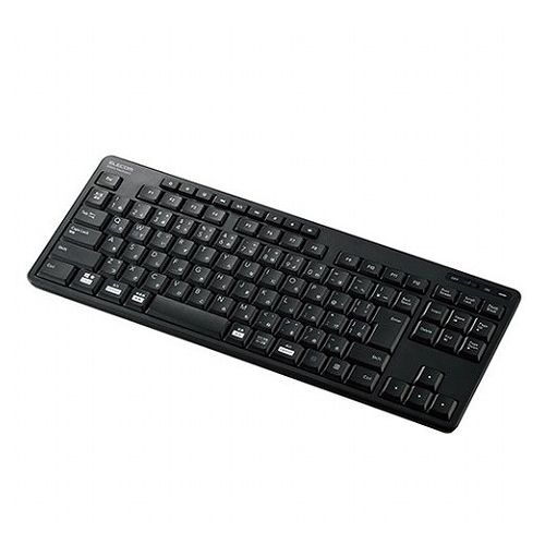 エレコム 無線静音コンパクトキーボード TK-FDM115SKTBK(代引不可)【送料無料】