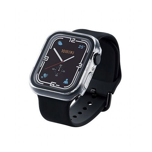 エレコム Apple Watch45mm用フルカバーケース プレミアムガラス 高透明 AW-21AFCGCR(代引不可)【メール便配送】【送料無料】 エレコム Apple Watch45mm用フルカバーケース プレミアムガラス 高透明 AW-21AFCGCR(代引不可)【メール便配送】【送料無料】