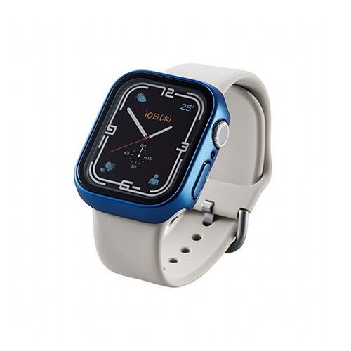 エレコム Apple Watch41mm用フルカバーケース プレミアムガラス セラミックコート AW-21BFCGCNV(代引不可)【メール便配送】【送料無料】