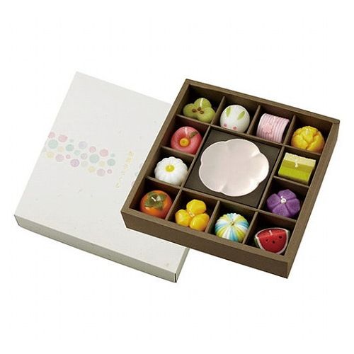 カメヤマ 和菓子型キャンドル・皿セット 1305-072(代引不可) カメヤマ 和菓子型キャンドル・皿セット 1305-072(代引不可)