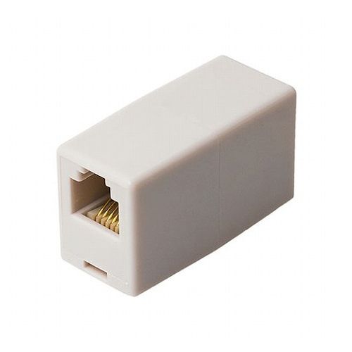 ミヨシ 中継アダプタ 6極6芯 白 DA-60/WH(代引不可) ミヨシ 中継アダプタ 6極6芯 白 DA-60/WH(代引不可)