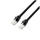 エレコム ツメ折れ防止LANケーブル Cat6A GM-LDGPAT/BK100(代引不可)【送料無料】