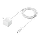 【5個セット】 サンワサプライ microUSBケーブル一体型AC充電器 2.1A・ホワイト ACA-IP45WX5(代引不可)【送料無料】
