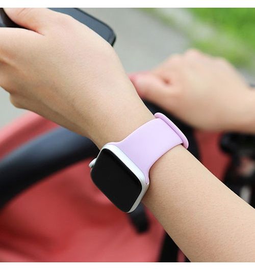 EGARDEN SILICONE BAND for Apple Watch 41/40/38mm Apple Watch用バンド ライラック EGD21774AWLL(代引不可)【メール便配送】【送料無料】
