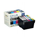 ワールドビジネスサプライ Luna Life エプソン用 互換インクカートリッジ MUG-4CL ブラック1本おまけ付き5本セット LNEPMUG/4PBK+1...
