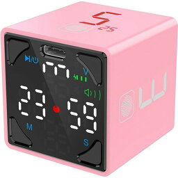 llano TickTime Cube 楽しく時間管理ができるポモドーロタイマー ピンク TK1-Pi1(代引不可)【送料無料】