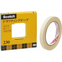 3M Scotch スコッチ ドラフティングテープ 12mm 3M-230-3-12(代引不可)【メール便配送】【送料無料】(3)