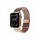 miak CLIP MESH BAND for Apple Watch 45 44 42mm ローズゴールド SMAMA-W4244RG(代引不可)【送料無料】